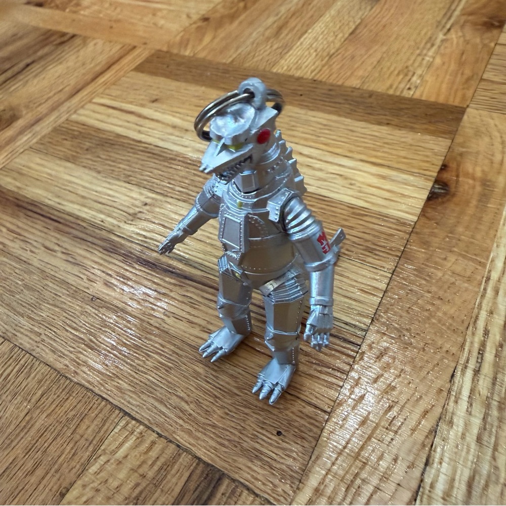 Toho Mechagozilla Godzilla collectable Keychain Charm